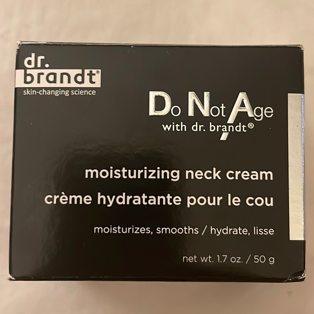 New, unopened dr. brandt Do Not Age Moisturizing Neck Cream